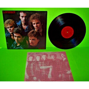 Loverboy ‎Keep It Up 1983 Vintage Vinyl LP Record Classic Hard Pop Rock w/ Inner